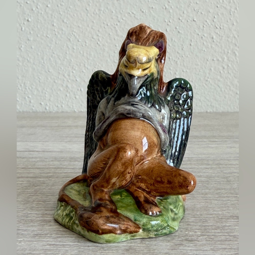 Vintage Royal Doulton Alice Series Gryphon Figurine Beswick 1974